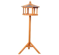 Deluxe Wood Gazebo Bird Feeder(m-3)