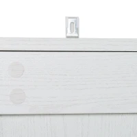 HOMCOM 62 Inch Tall 4-Door Kitchen Pantry Cupboard Storage Cabinet with Adjustable Shelves Home Furniture, White(m-8)