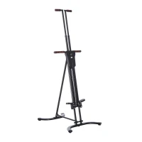 Soozier Adjustable Vertical Climber Home Cardio Exercise Stepper(m-1)