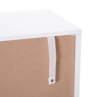 HOMCOM 3 Wooden Shelf Storage Organizer Children and Students(m-10)