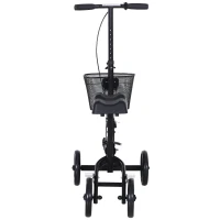 HOMCOM Foldable Knee Walker W/ Non-Marking Wheel(m-8)