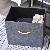 HOMCOM Industrial Bedroom Hall Tree Organizer with Long Coat Hanger Bar, 5 Fabric Foldable Drawers for Entryway, Bedroom, Office, Dorm Room(m-8)