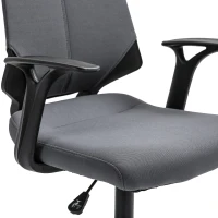 Vinsetto Ergonomic Home Office Chair 360° Swivel Height Adjustable Task Seat(m-9)