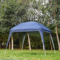 9.75x9.75ft Pop Up Canopy Tent Instant Sun Shelter Backyard Slant Legs w/ Carry Bag(m-4)