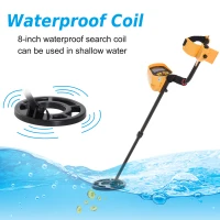 Outsunny Metal Detector w/ Adjustable Sensitivity Gold Search Device(m-6)