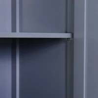 HOMCOM Rolling Kitchen Island on Wheels Ultility Cart with Drop-Leaf and Rubber Wood Countertop, Storage Drawer, Door Cabinet, Grey(m-11)