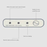 HOMCOM Portable Countertop Ice Maker Machine, 9 Cubes in 8 Minutes, Ice Machine for Freezer 27lbs/24H, Automatic Cleaning with Scoop and Basket for Kitchen Home Office Bar(m-7)