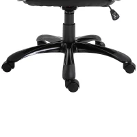 Vinsetto Executive Adjustable Office Chair Mid Back Rocking Office Chair with Wheels Neon Color(m-10)