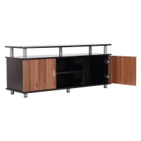 HOMCOM TV Cabinet Universal Entertainment Center Storage(m-6)