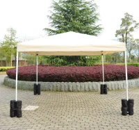 Outsunny Canopy Tents Anchor Sandbags Weight Bags Set of 4 Black(m-7)