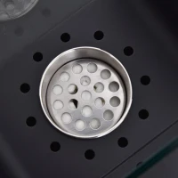 HOMCOM Ethanol Fireplace, 7.75" Tabletop 0.10 Gal, Stainless Steel, Burns up to 2 Hours, Black(m-12)