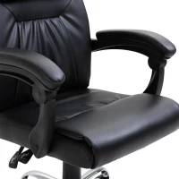 Vinsetto Executive Head Massage Office Chair 360° Swivel Adjustable Height Black(m-9)