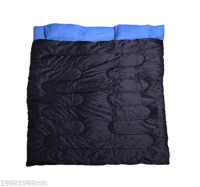 Soozier Two-Person Sleeping Bag Double Wide Outdoor Camping(m-3)