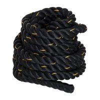 HOMCOM Poly Dacron Battle Rope Fitness Undulation Rope Φ1.5" Exercise Cross Strength Training Workout(m-5)