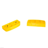 Soozier 27" Adjustable Aerobic Fitness Platform Stepper - Blue/Gray/Yellow(m-10)