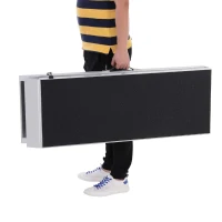 PawHut 96" Dog Ramp Portable Bi-Fold Folding Pet Ramp for Large Dogs Car Truck SUV(m-8)