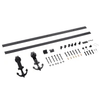 HOMCOM Boat Anchor Sliding Barn Door Track Kit Modern for Wooden Door(m-9)
