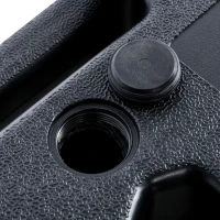 Outsunny 4-Piece HDPE Canopy Tent Weights with a Slotted No-Pinch Design, Side Carry Handles, & Sand/Water Fill(m-11)