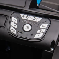 Aosom Outdoor 2-Seated Childrens Truck w/ Parental Remote Control & Two Motors Red(m-12)