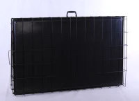 PawHut Pet  36" 2-Door Folding Dog Crate(m-5)