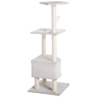 PawHut 51" Multi-Level Cat Tree with Hanging Toy(m-6)