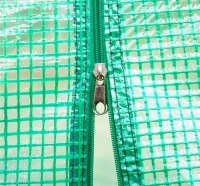 11.5'L x 10'W Medium Steeple Greenhouse - Easy Set Up - Green/Steel(m-4)