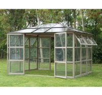 Outsunny Luxury Gazebo With Doors and Windows(m-3)