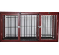 PawHut Pet 54" Dog Crate with Separator(m-1)