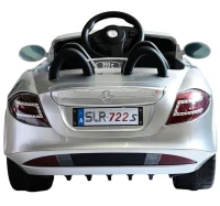 Mercedes-Benz Licensed Ride On Car Electric Benz SLR 722S Remote Control Silver(m-10)