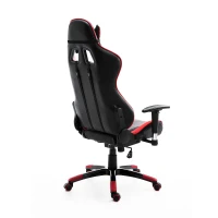 HOMCOM Executive 360° Swivel Gaming Racing Office Chair with Waist Neck Cushions (Red/Black)(m-7)