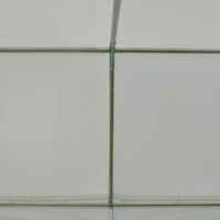 Outsunny 10' x 20' Heavy Duty Outdoor Carport Awning/Canopy with Weather-Fighting Material & Anchor Kit, White(m-15)