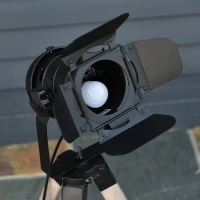 HOMCOM Retro Adjustable Tabletop Portable Tripod Lamp, Decorative Desk Lamp Lighting with Steel Frame, Black(m-4)