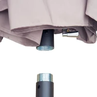 Outsunny Patio Umbrella 15' Outdoor with Twin Canopy Sunshade(m-10)