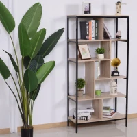 HOMCOM Multi-Use Shelf Bookshelf Home Office Organizer(m-2)