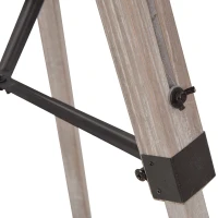 HOMCOM Floor Lamp Height Adjustable Camera Shape Lampshade Black(m-12)