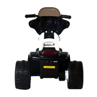 Qaba 6V Kids Ride On Police Motorcycle Electric Battery Powered Trike Car Toy Gift(m-6)