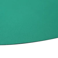 Soozier 71" x 36" Rubber 8 Player Oval Non-Slip Poker Table Top Mat with Carry Bag(m-12)