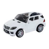 Mercedes Benz ML63 12V Kids Electric Ride On Car with MP3 and Remote Control - White(m-1)
