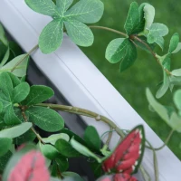 Outsunny 48" x 48" x 12" Raise Garden Bed Kit, Raised Planter Box, Above Ground Garden for Flowers, Herb, Vegetables with Easy Assembly, Gray(m-12)