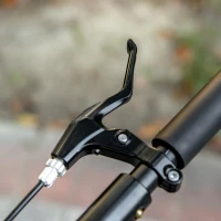 Soozier Foldable Kick Scooter for Teens Ages 12 Years and Up, Lightweight Scooters with Big Wheels, Adjustable Handlebars, One-Kick Open Mechanism and Dual Brakes System for Adult Teenage, White(m-13)