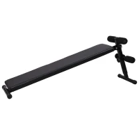Soozier Portable Universal Decline Sit Up Bench - Black(m-4)
