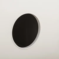 PawHut Cat Litter Box Enclosure Hidden Cat Furniture w/ Adjustable Shelf Magnetic Door(m-10)