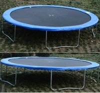 Aosom 15' Round Backyard Jumping Trampoline Set(m-2)