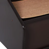 PawHut 2-Story Pet Mobility Safety Stairs with Ramp and Built-In House for Dogs and Cats  Wood(m-9)