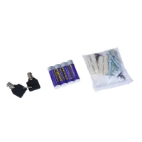 HomCom 20" x 14" x 14" Two Shelf Home Security Safe with Electronic Keypad - Black(m-8)