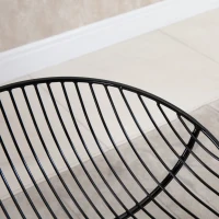 HOMCOM Modern Bar Stools Set of 2, Bar Height Barstools, 29.5" Seat Height Bar Chairs for Kitchen, Pub with Backrest and Footrest, Steel Frame, Black(m-15)