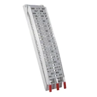 HomCom Lightweight Aluminum Arched Folding Motorcycle Loading Bike Wheelchair Ramp(m-4)