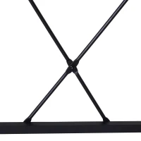 Vinsetto L Shape Computer Desk Eco-Friendly Wood & Metal Corner Display Table Minimalist Easy Assembly(m-10)