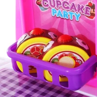 HOMCOM 20 Piece Birthday Cake Pretend Play Food Set Kids Educational Toy(m-10)