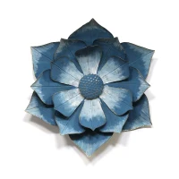Stratton Blue Ipomoea Metal Flower(m-1)